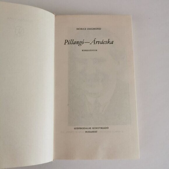 Hungarian Book Pillangó / Árvácska by Móricz Zsigmond 1976 Novelist Playwright - Picture 3 of 9